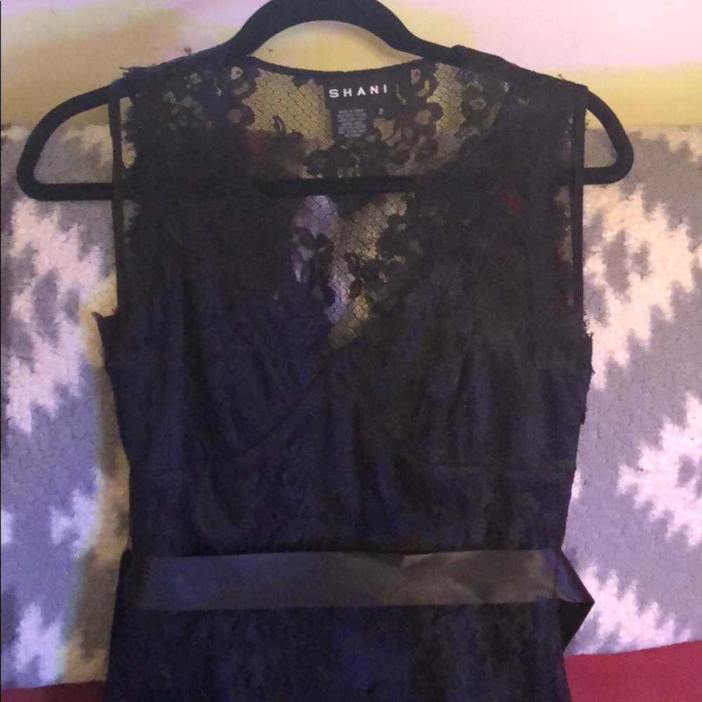 Black lace party/cocktail dress